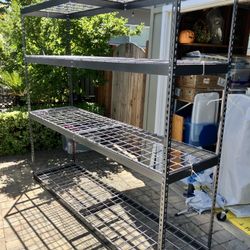 SafeRacks Heavy-Duty Garage Shelving – 92”x24”x84” – Excellent Condition 