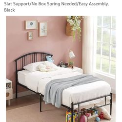 Metal Twin Bed Frame