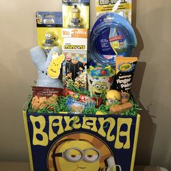 Boys Minions Easter Basket