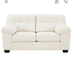 Vegan Leather Loveseat Couch *BRAND NEW*