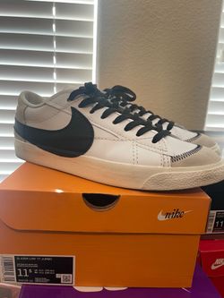 Nike blazer low big swoosh worn size 11.5