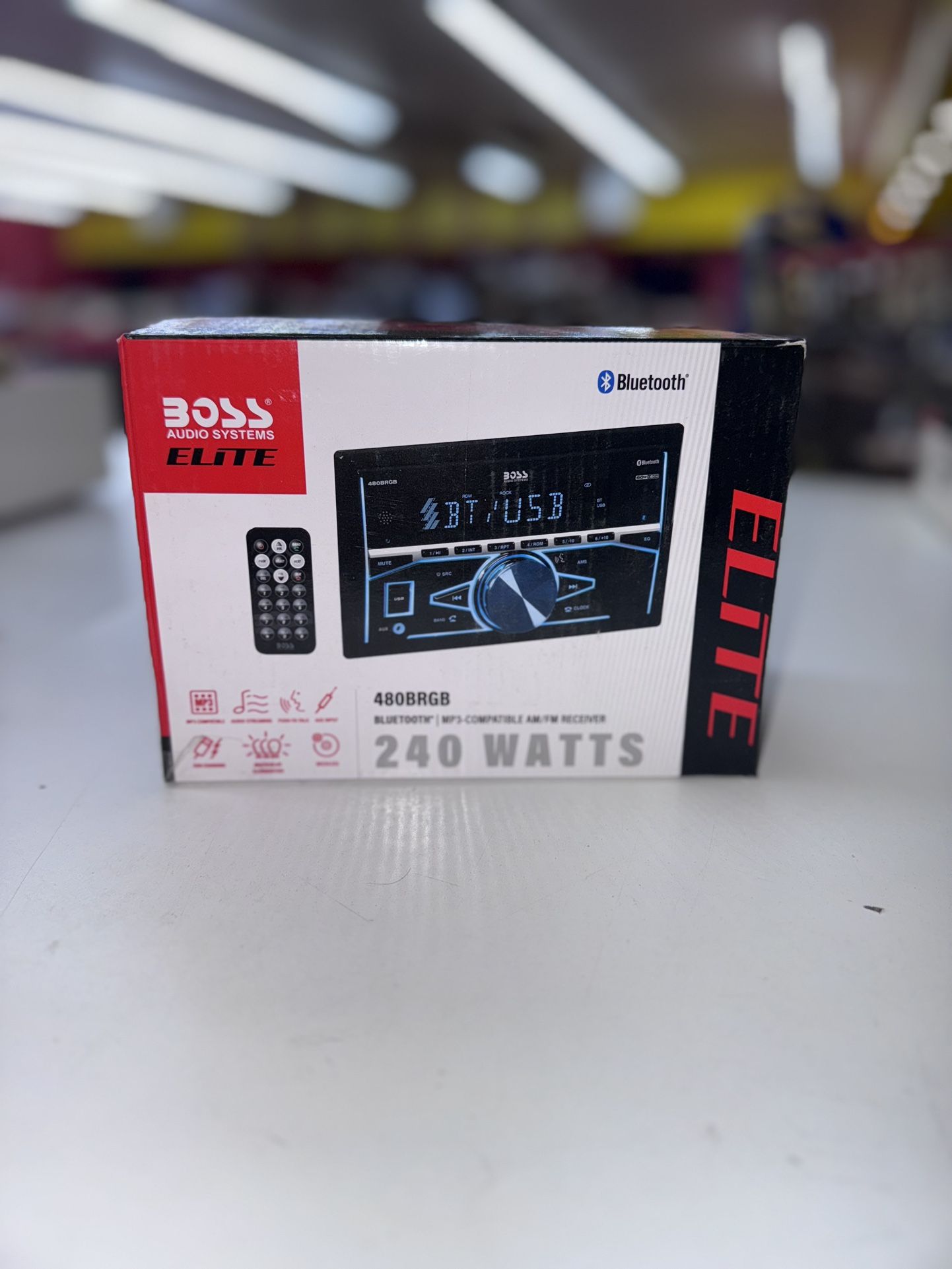 Bluetooth MP3-COMPATIBLE AM/FM RECEIVER