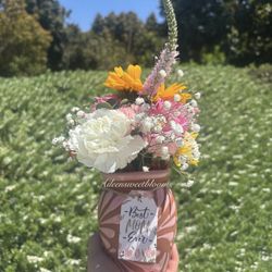 cantarito floral arrangement 
