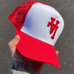 KILL THE HYPE KTHLA RED LOUIS VUITTON MONOGRAM SNAPBACK