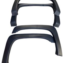 LA Zona Auto Parts 2007 to 2013 Chevrolet Silverado Paintable OEM STYLE Fender Flares Guardabarros Polvaderas Guardafango 
