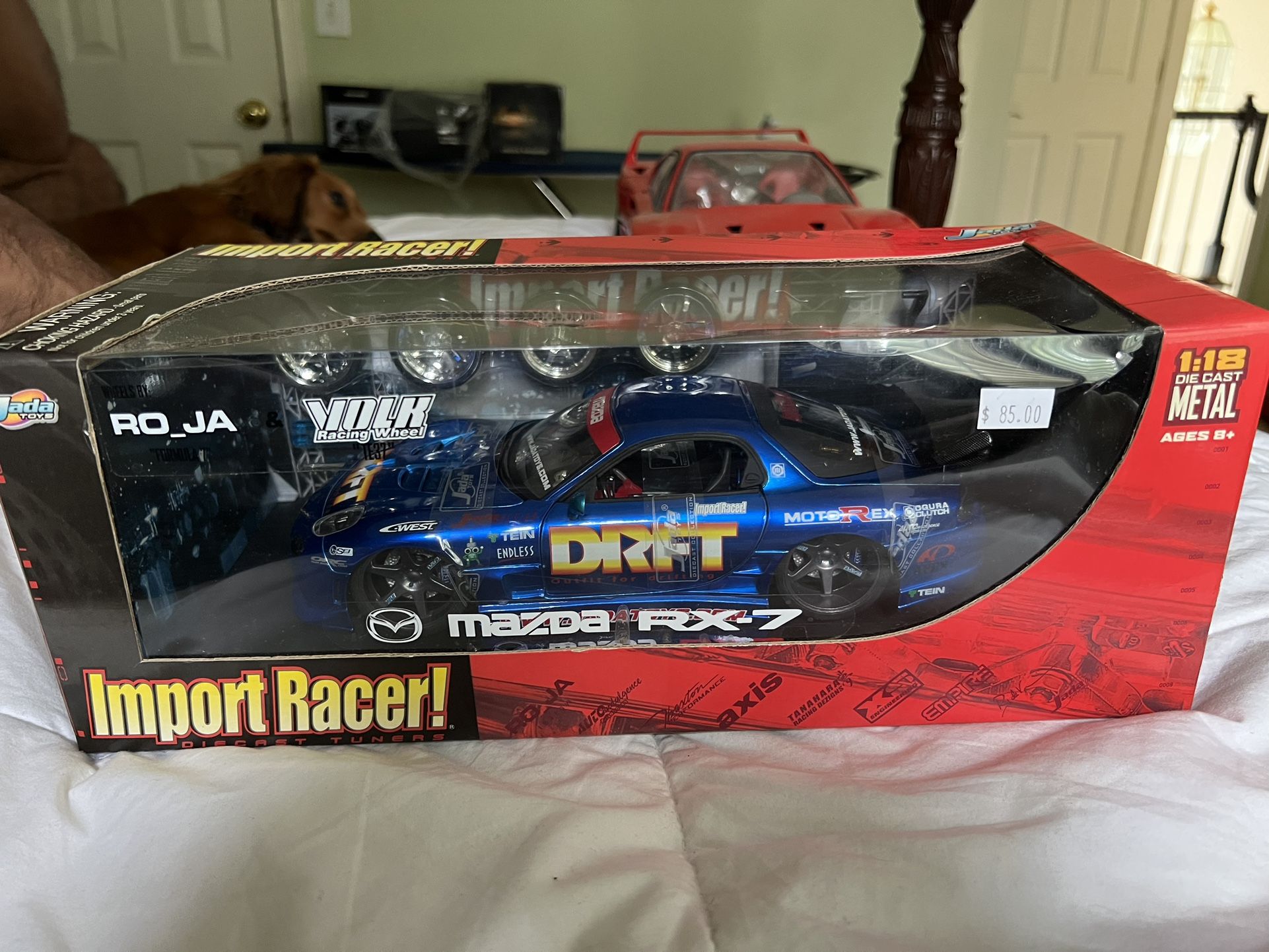 1/18 Import Racing - Mazda RX7 Diecast