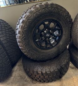 Toyota rims + tires