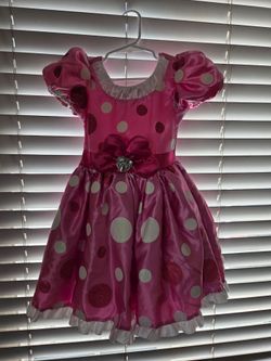 Minnie mouse dress costume kids size 4