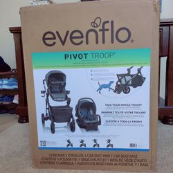 Evenflo Pivot Troop Child and Pet Modular Travel System