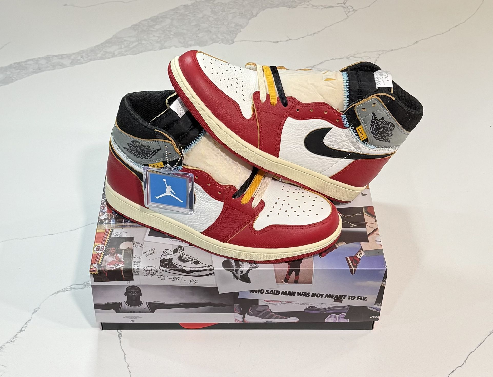 Air Jordan 1 Retro High OG SP (Union LA Chicago Shadow) (BRAND NEW)