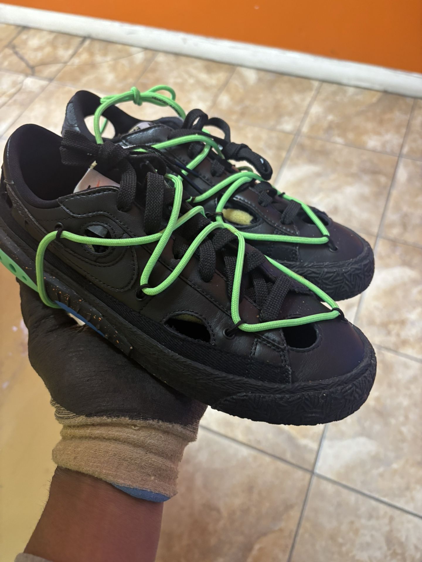 Nike Blaze Low X Off White Size 6.5