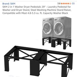 Washer Dryer Pedestal Stand