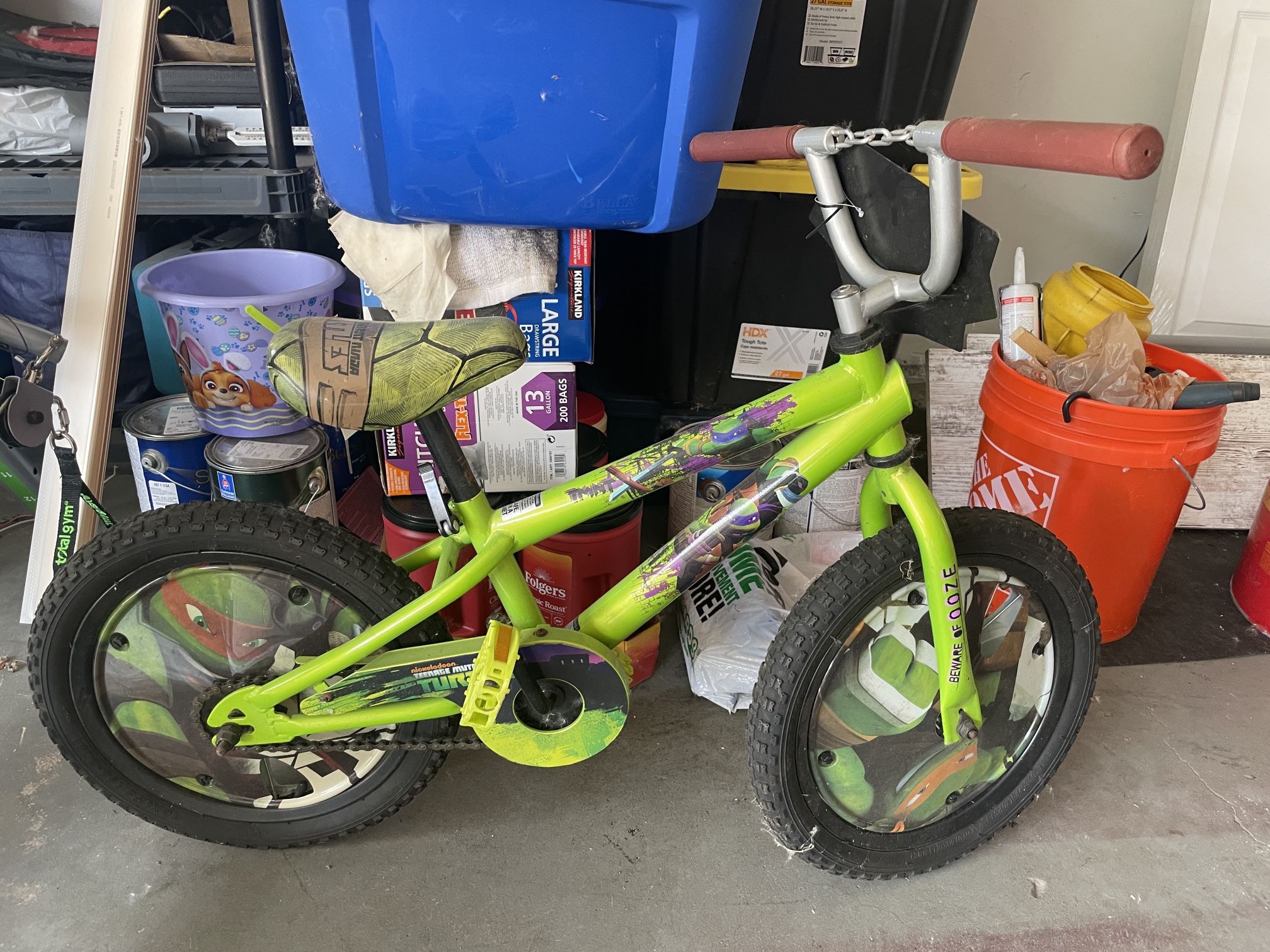 Teenage Mutant Ninja Turtle Boys Bike $30