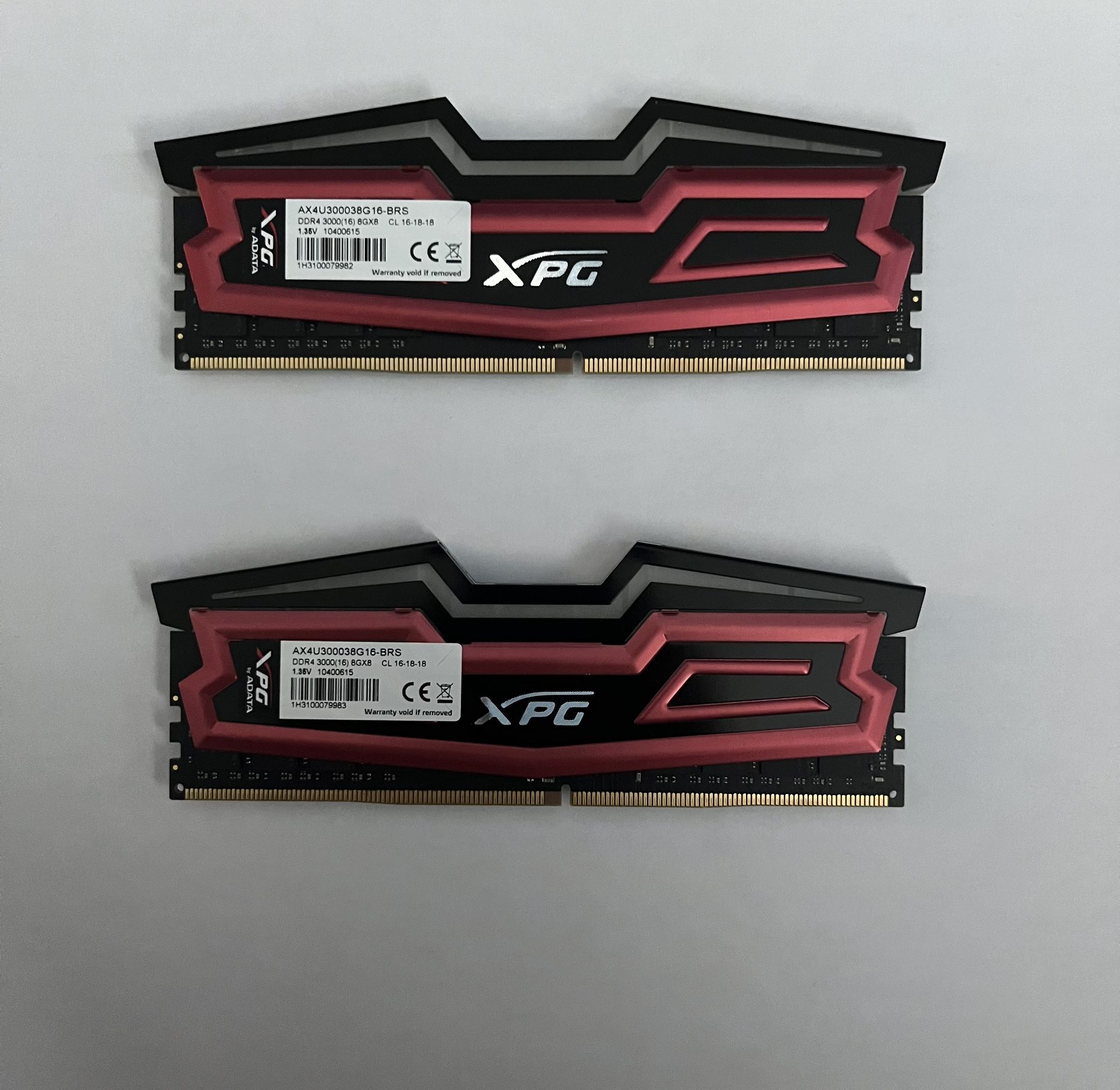 16GB DDR4 Ram (2x8GB)