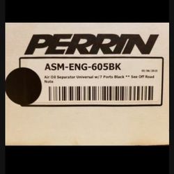 Perrin Air Oil Seperator (Universal) w/7 Ports