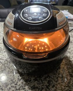 KLARSTEIN VitAir Hot Air Fryer 9.6 QT 1300 W with all Accessories