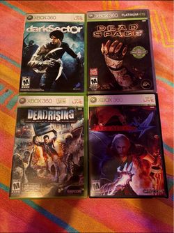 Xbox 360 Dark Sector, Dead Rising & Devil May Cry 4 - Complete in Box