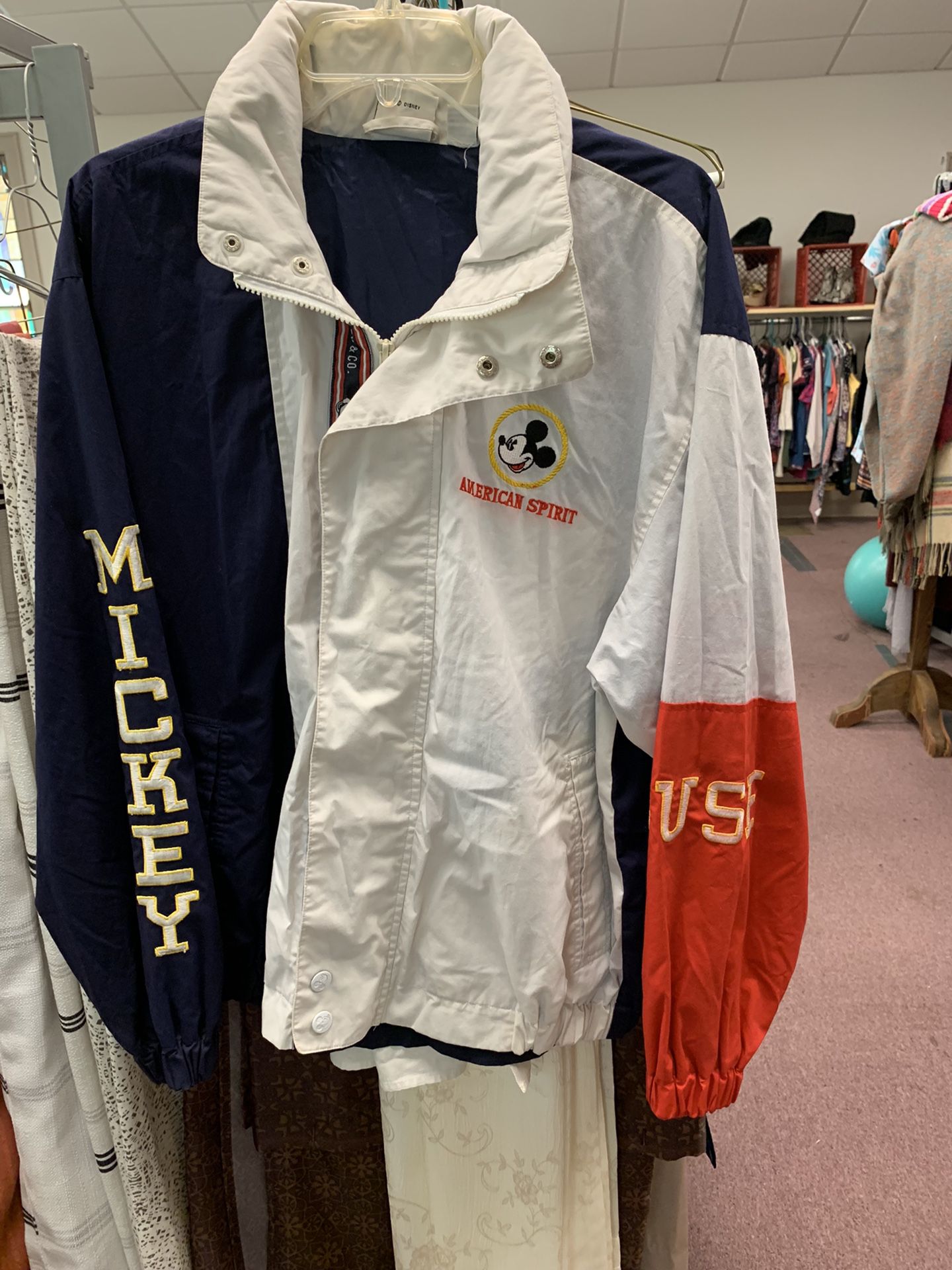 90s Vintage Mickey Mouse Starter Jacket