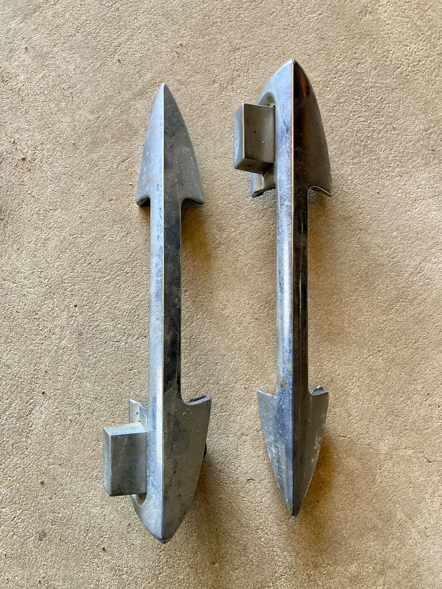 1958 To 1960 Thunderbird Exterior door handles