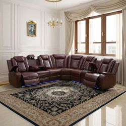 WINTER SALE PWR RECLINING SECTIONAL NO CREDIT NEEDED FINANCING AVAILABLE!