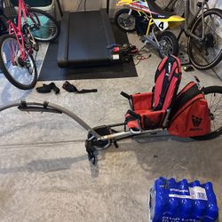 Weehoo TURBO Bike Trailer Bundle Offer Trailer plus Extra Dropper Hitch Kit