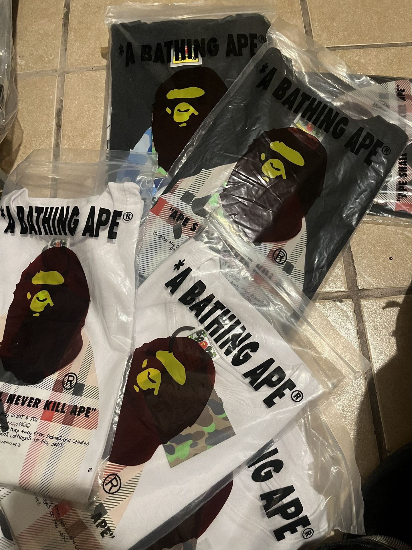 Bape Tees
