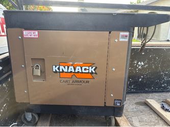Utility cart w/Knaack cart armor
