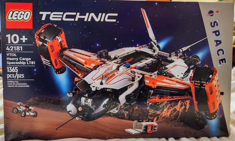 LEGO Technic VTOL Heavy Cargo Spaceship LT81