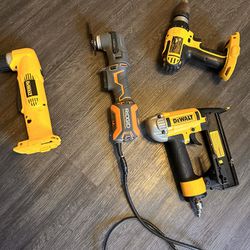 Tools, Drills, Nail Gun, Saw 