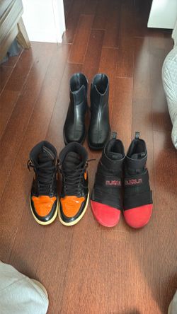 Jordan’s, lebron’s, Boots