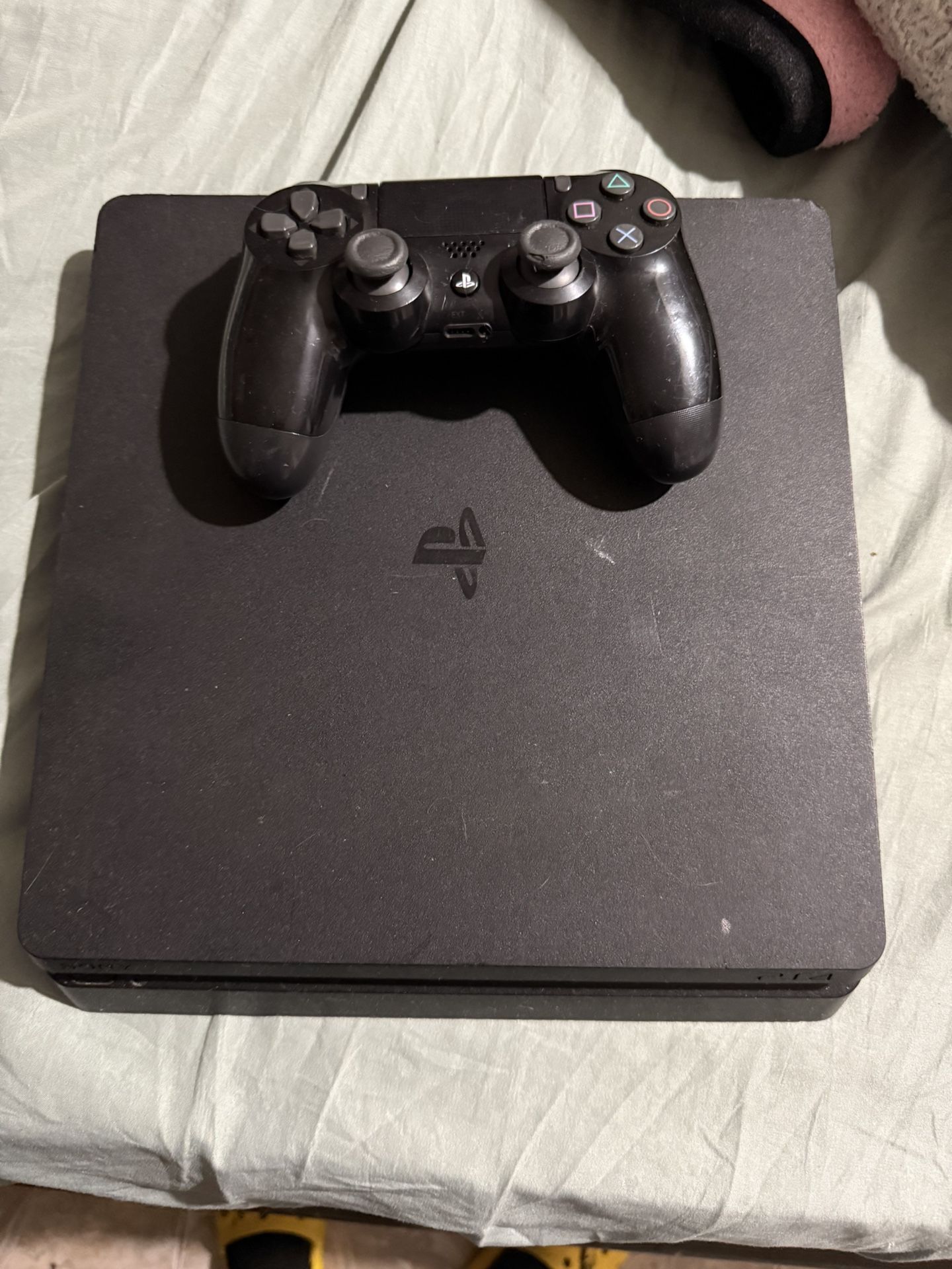 PS4 With Cords And Controller