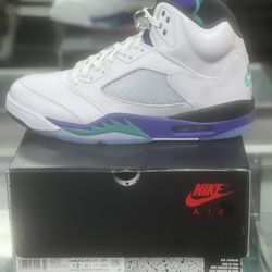Nike Jordan Retro 5’s OG Grapes Size 12 Ds With Receipt