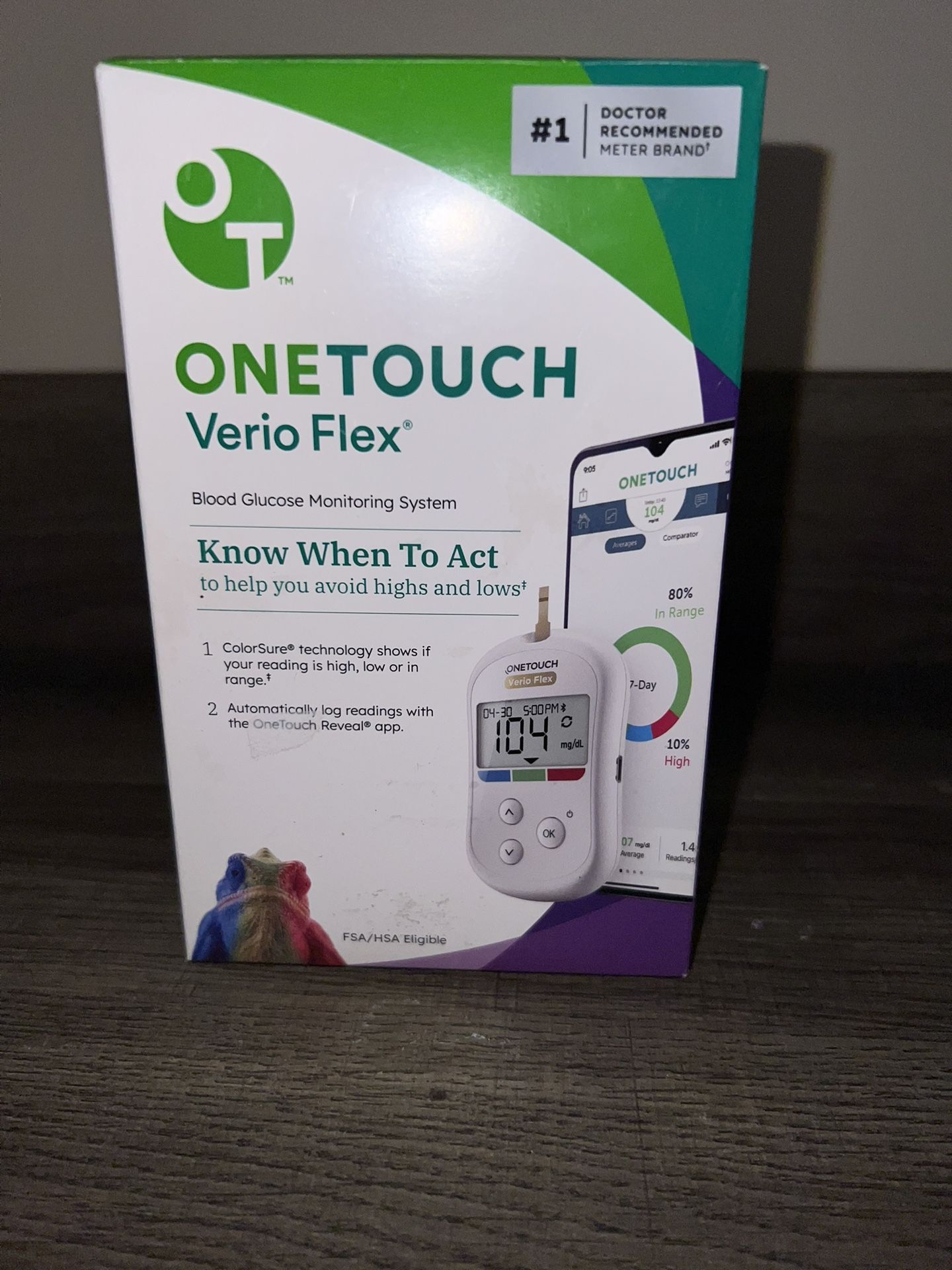 One Touch Verio Flex Meter – New, Torn Box