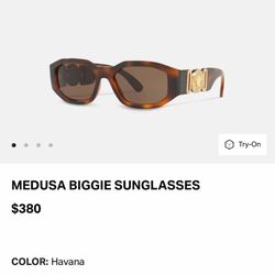 MEDUSA BIGGIE SUNGLASSES