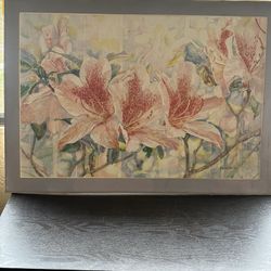 MARY BOOTH CABOT AZALEAS FINE ART WATERCOLOR