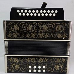 Vintage Weltmeister Diatonic Button Accordion,