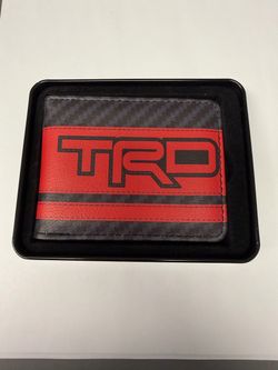 TRD Bifold Wallet Carbon Fiber Print