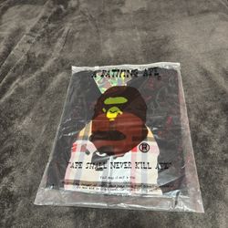 Bape Burberry Tee Size M