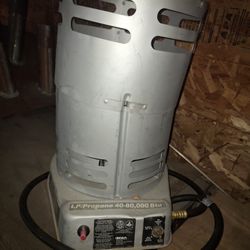 40 To 80,000 BTU Propane Room Heater