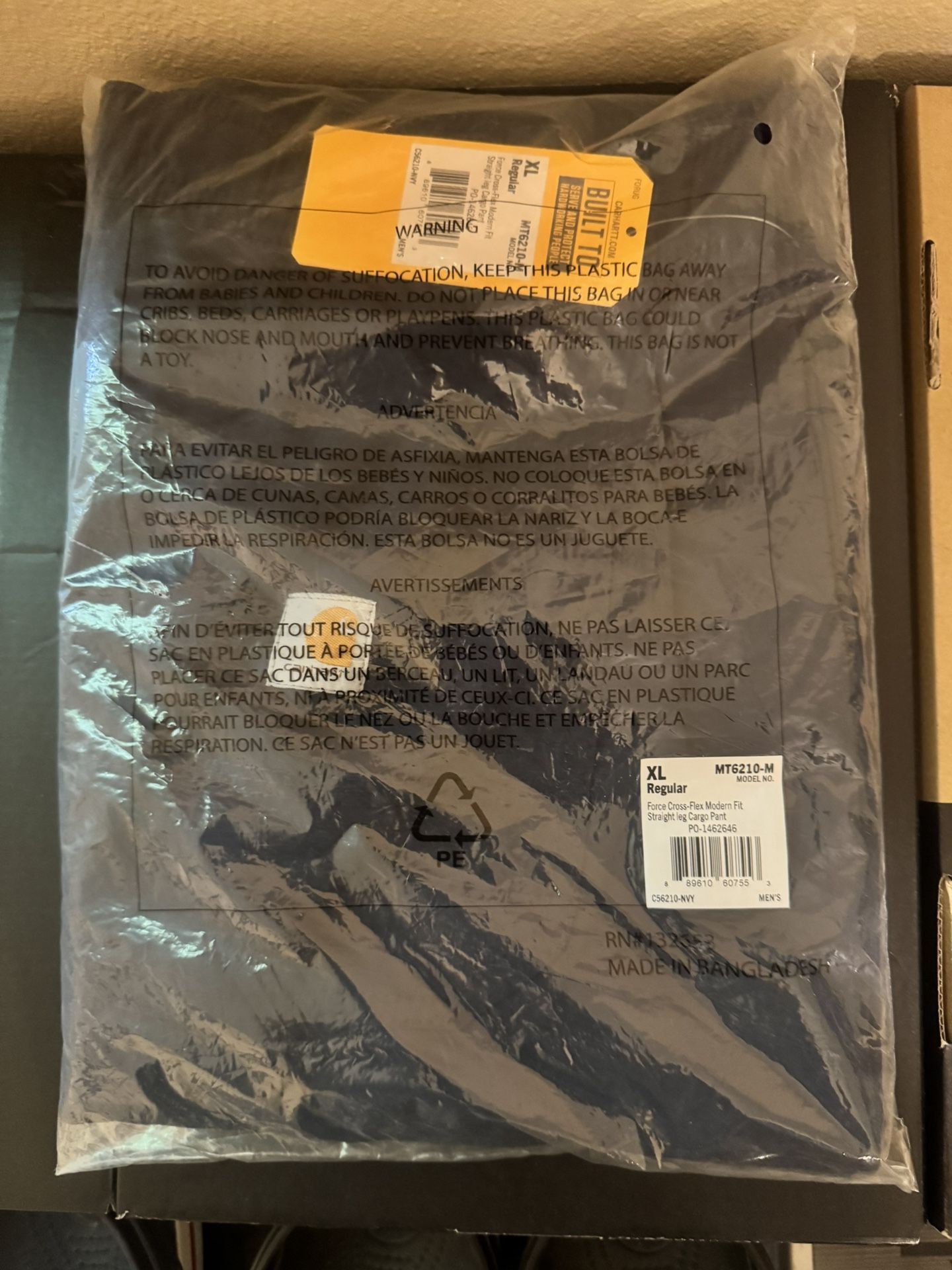 Carhartt Force CROSS-FLEX MEN'S STRAIGHT LEG CARGO PANT