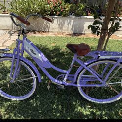 Columbia Womens 1952 Vintage 26" Cruiser Bike Purple perfect condition