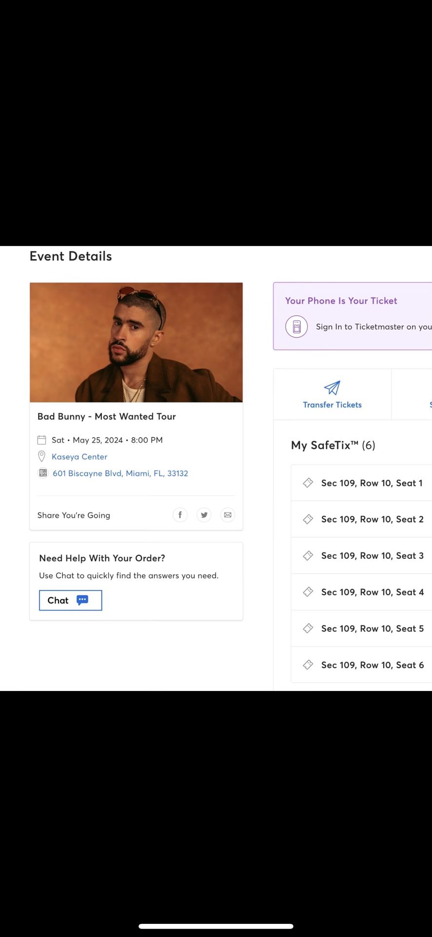 Bad Bunny Tour Tickets