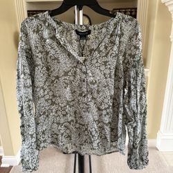 Sanctuary Sunday's Best Blouse Adorned NWT