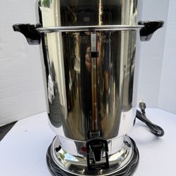Hamilton Beach  60 Cup Stainless Steel Commercial Coffee Urn