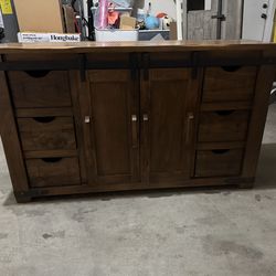 TV console and side table