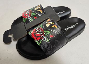 Ed Hardy Slide Sandals