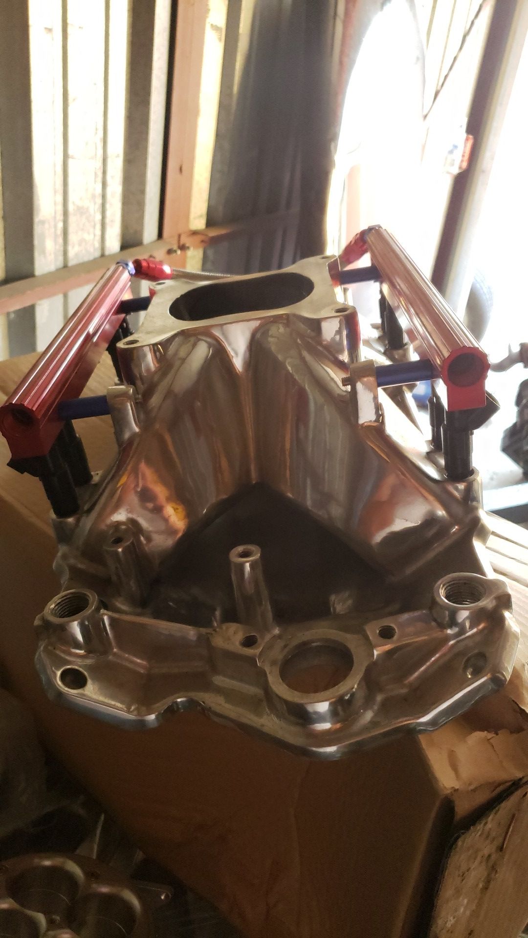SBC MULTI PORT FUEL INJECTION INTAKE for Sale in Northfield, IL OfferUp