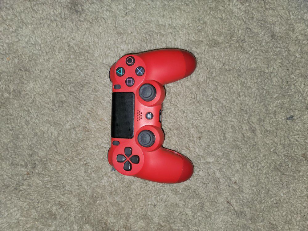 ps4 red controller