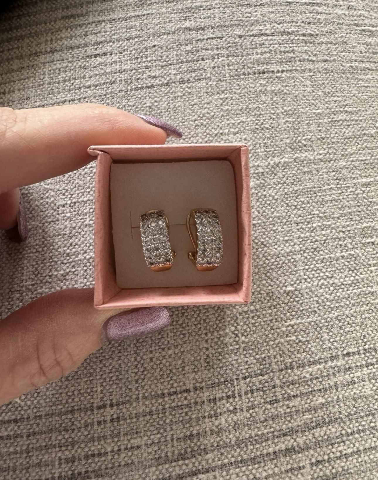 14k Diamond Earrings  