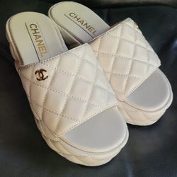 chanel clogs 37